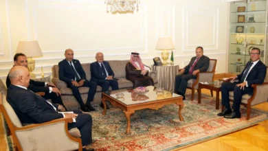 الامين العام لجامعة الدول العربية يستقبل رئيس المنظمة العربية للسياحة والوفد المرافق له