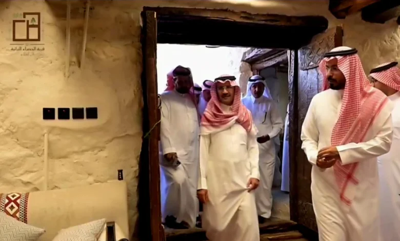 الدكتور نايف بن صالح العلياني يحيي الموروث التراثي بمتحف بن هدية في محافظة بلقرن