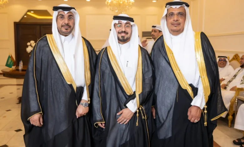 عائلة العطاس وآل الشيخ يحتفلان بزواج علي بن حسن بن زين العطاس