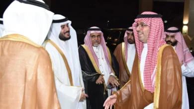 محافظ جدة يحضر حفل زفاف الشاب زايد جمجوم  