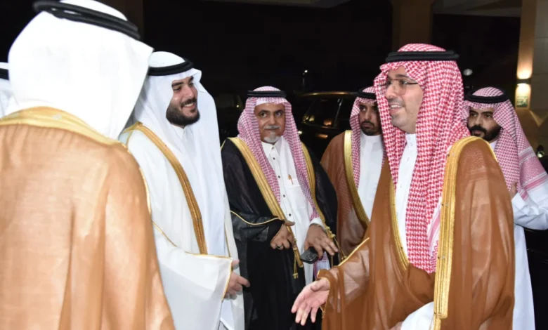 محافظ جدة يحضر حفل زفاف الشاب زايد جمجوم  
