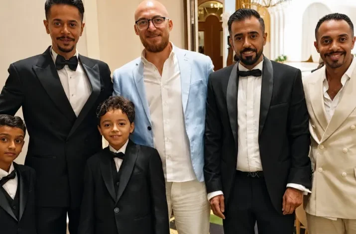 هتان سنقوف يحتفي بزفافه وسط حضور الأهل والأصدقاء