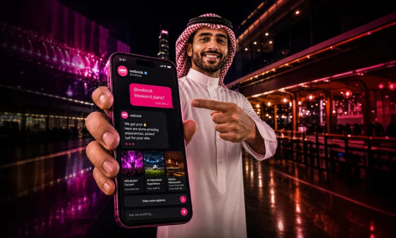 ويبوك تطلق مساعد الحجز بالذكاء الاصطناعي عبر إكس وإنستغرام وواتساب و تطبيقها