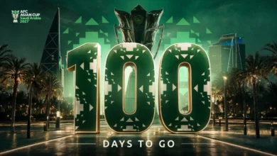 100 يوم على إنطلاق كأس آسيا السعودية 2027