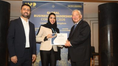 أبرار باشويعر تُتوَّج بجائزة المرأة الملهمة ضمن 100 من قادة التحول العالمي 2026