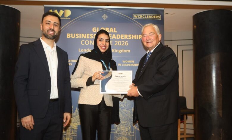 أبرار باشويعر تُتوَّج بجائزة المرأة الملهمة ضمن 100 من قادة التحول العالمي 2026