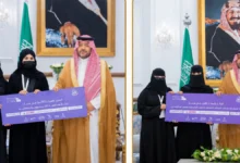 أمير الحدود الشمالية يكرم الفرق الفائزة في إنبثون إمارة منطقة الحدود الشمالية للابتكار الرقمي