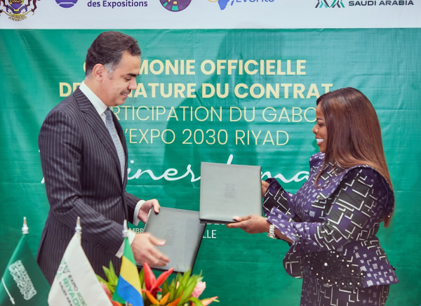 الغابون أول دولة أفريقية تؤكد مشاركتها رسمياً في إكسبو 2030 الرياض