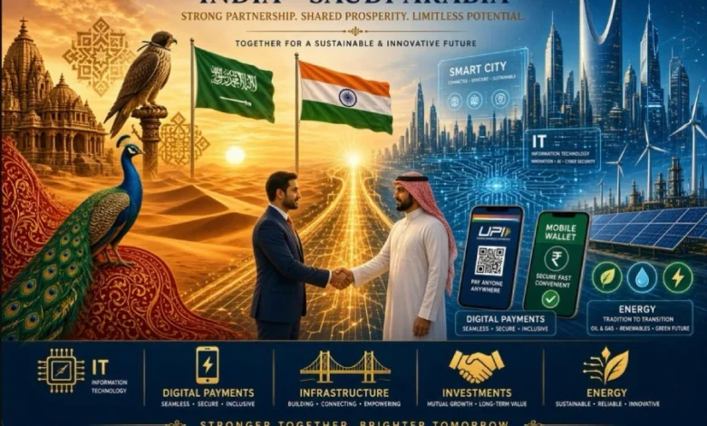 فرص واعدة لتعزيز الشراكة الاقتصادية غير النفطية بين السعودية والهند