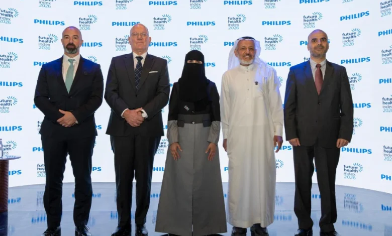 مؤشر فيليبسالسعودية تتصدر المعدلات العالمية في عوائد الذكاء الاصطناعي بالرعاية الصحية