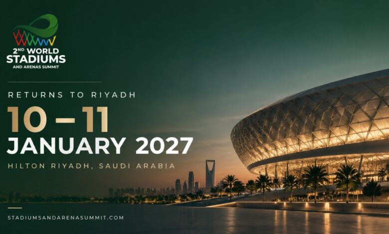 الرياض تستضيف المؤتمر العالمي للملاعب والصالات الرياضية في يناير 2027