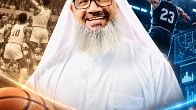 الكابتن علي عيسى كرة السلة قديماً مدرسة للمهارة وحديثاً عصر السرعة والتقنية