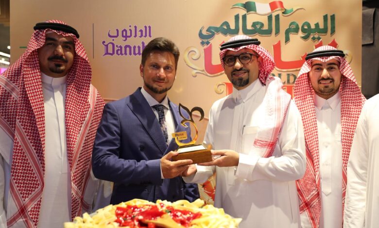 بن داود القابضة تحتفي بيوم الباستا العالمي مع القنصلية الإيطالية بالدانوب رد سي مولبجدة