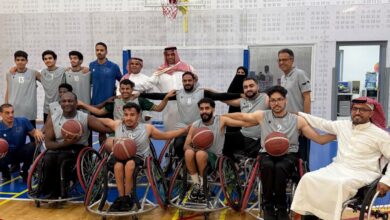 رئيس نادي ذوي الإعاقة بجدة يتفقد تدريبات الفريق لتحقيق المزيد من الإنجازات
