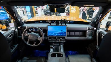 سيارة دفع رباعي من GAC تعرض لأول مرة في معرض الصقور والصيد