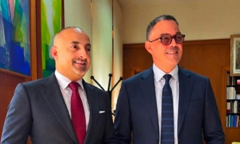 غدران سعيد يبحث مع فوزي لقجع فرص التعاون الرياضي والاستثماري بالمغرب
