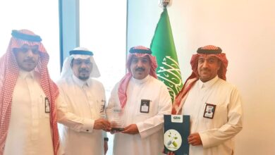 وفد جمعية إيثار الدوائية يزور هيئة الأوقاف للإدارة والخدمات العقارية لبحث التعاون المشترك